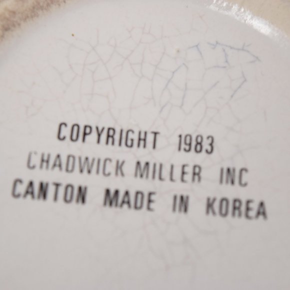 Vintage Hangover Mug Double Handle Pink Elephants Korea 1983 Chadwick Miller Gag - Picture 9 of 14